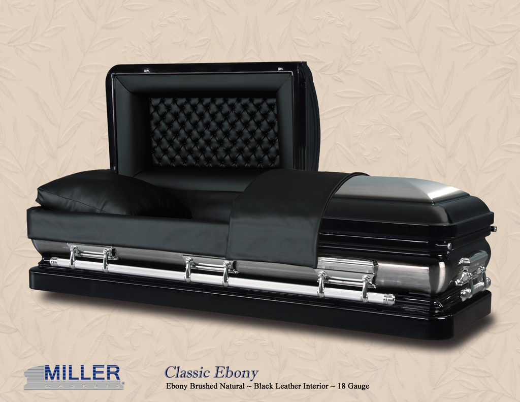 Classic Ebony Silver (Black Leather)